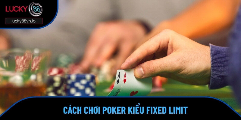 Cách Chơi Poker Chuẩn, Lối Chơi Hay, Trận Nào Cũng Thắng Fixed Limit sở hữu thao tác thực hiện tương đồng với 4 vòng