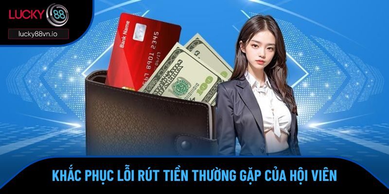 Rút Tiền Lucky88 Khắc phục lỗi rút tiền thường gặp của hội viên